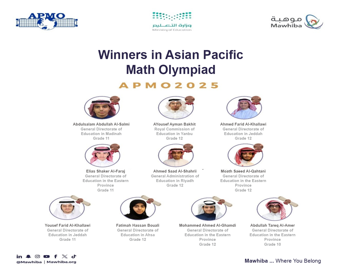 Asian Pacific Math Olympiad